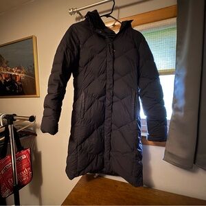 North Face Long Black Parka